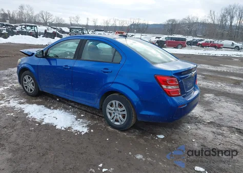 2017 Chevrolet Sonic Ls Auto z USA, uszkodzony, nr VIN 1G1JB5SH7H4163997